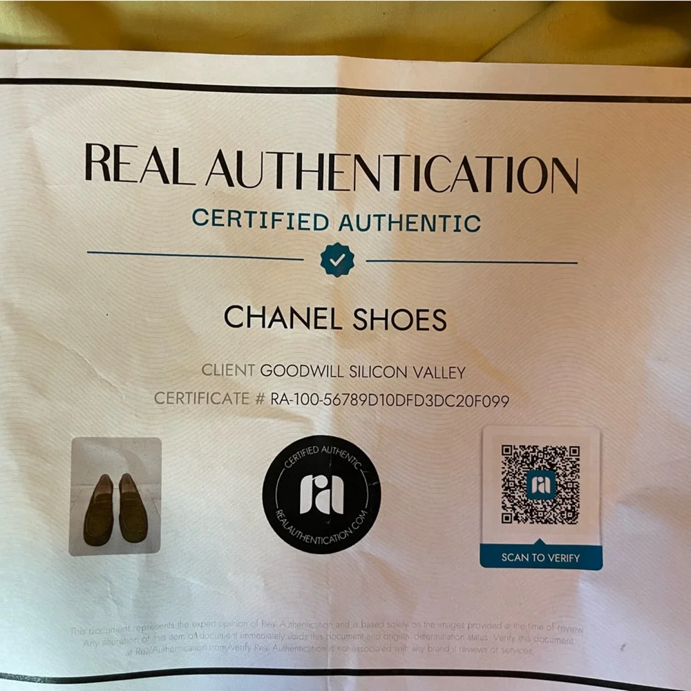 CHANEL Moss Green Loafers - Picture 9 of 9